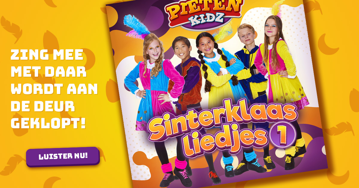 Daar wordt aan de deur geklopt - Sinterklaasliedje Pietenkidz