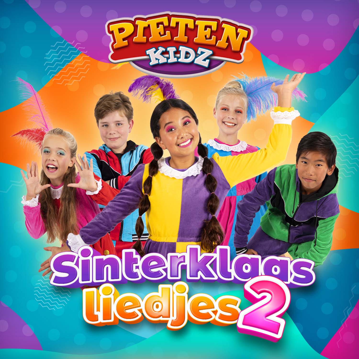 Album Sinterklaasliedjes 2 van de Pietenkidz!