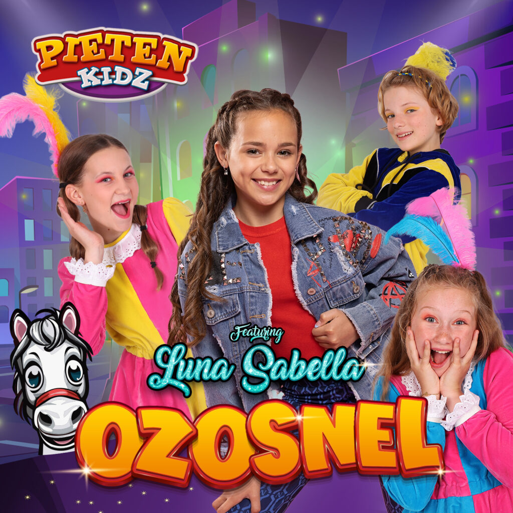Ozosnel nieuwe single Pietenkidz feat. Luna Sabella