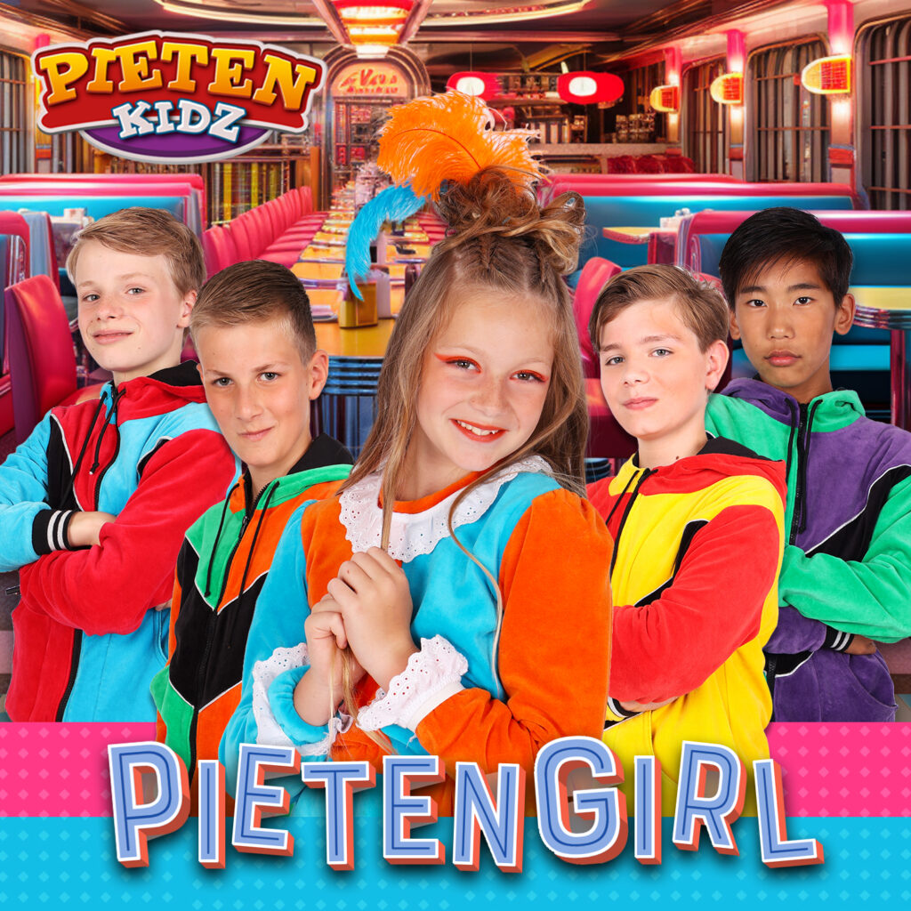 Pietengirl single van de Pietenkidz Boyband