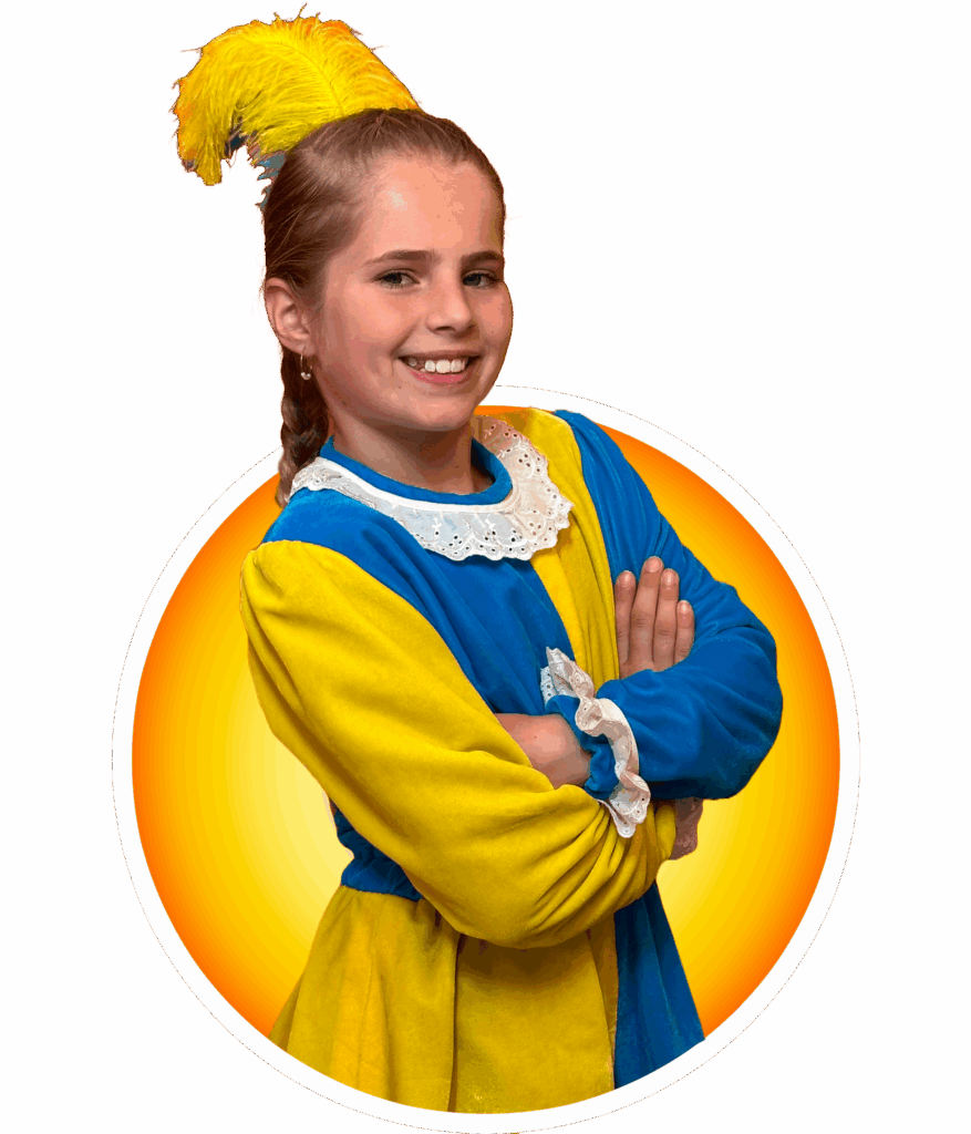 Esmee als Pietenkidz Esmee als Pietenkidz